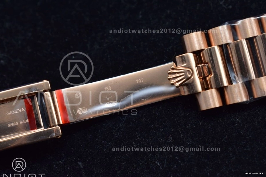 Dial DayDate Bracelet Crystal Markers A TWF Meteorite President RG 402 SmartChoice Steel 40 on 316L 0422